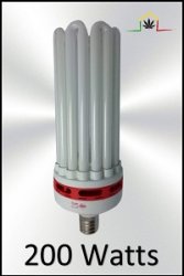 200W CFL BULB - GROWTH LAMP